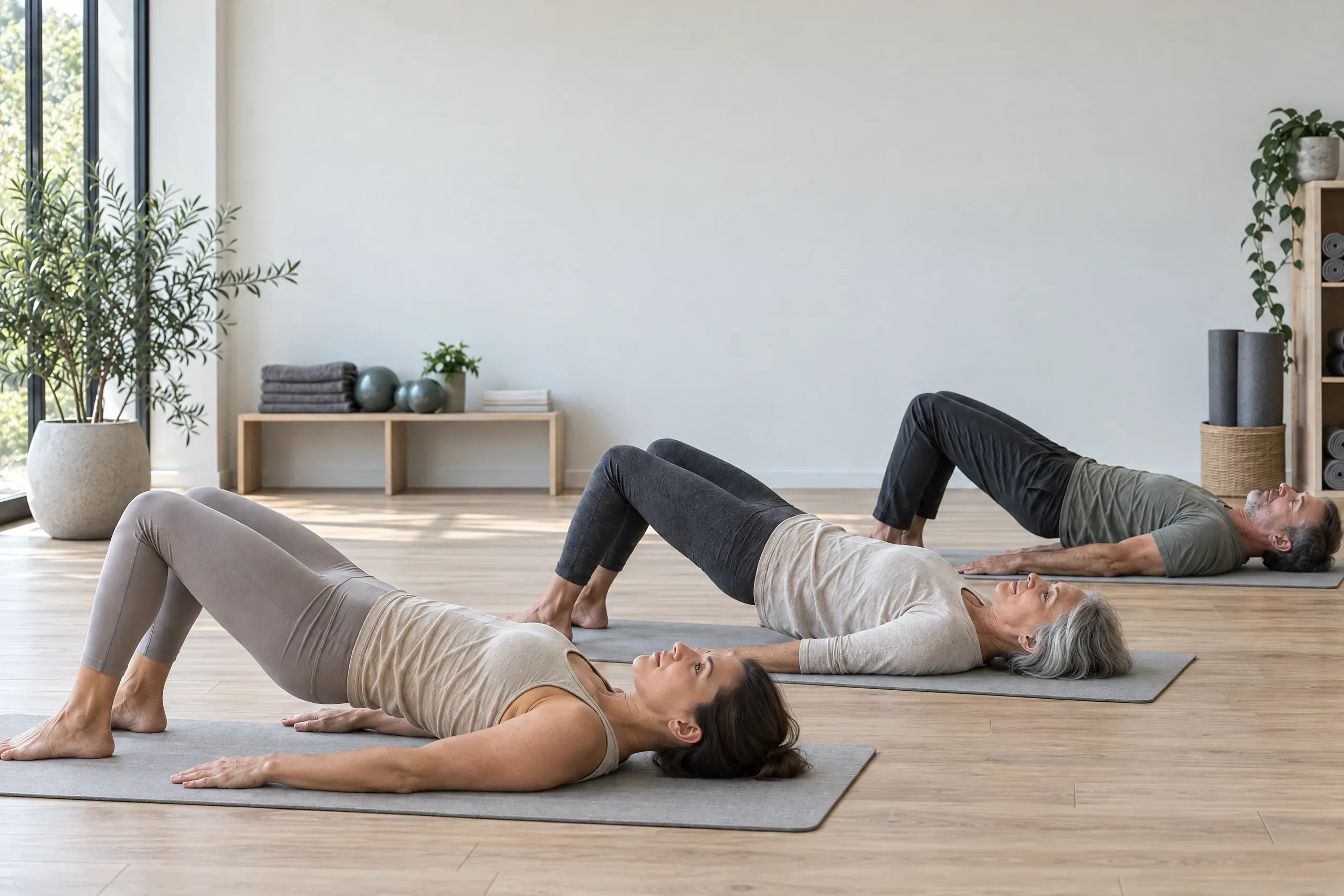 Chiropractor assessing a patient's core stability and posture during a functional wellness evaluation in Camarillo, CA
